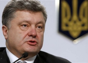 بوروشينكو وقف إطلاق النار في شرق أوكرانيا يبدأ يوم الأحد