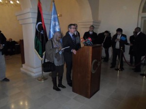 ليون جلسات الحوار الوطني بين الاطراف الليبية اليوم تميزت بروح ايجابية لدى المشاركين فيه