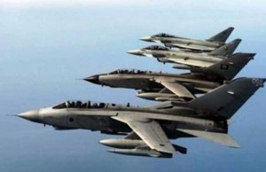 طائرات تحالف عاصفة الحزم تشن غارات جديدة على العاصمة اليمنية صنعاء
