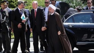 أردوغان يصل طهران في  زيارة رسمية