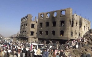 تحالف عاصفة الحزم يواصل قصف مواقع الحوثيين في صنعاء والحديدة