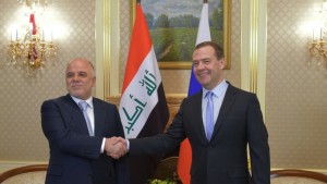 مدفيديف يلتقي نظيره العراقي ويؤكد ان العلاقات بين البلدين دخلت مرحلة التصاعد