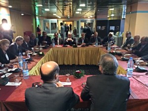 ليون يواصل مشاوراته بالجزائر مع ممثلي المؤتمر الوطني العام