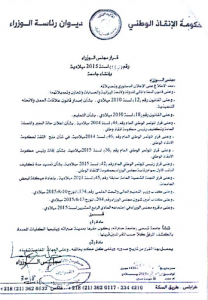 مجلس الوزراء بحكومة الإنقاذ الوطني يصدر قرار بإنشاء جامعة صبراتة .