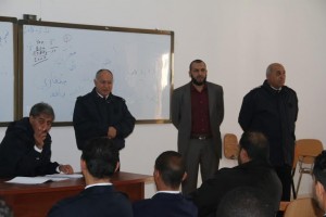 عميد بلدية صبراتة يتابع سير عمل معهد تدريب الشرطة بصبراتة