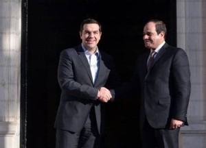السيسي يدعو إلى تعبئة دولية لتأمين حدود ليبيا