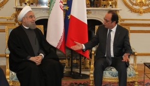 الرئيس الفرنسي: تعزيز التعاون مع ايران يسهم في إحلال الامن بالمنطقة