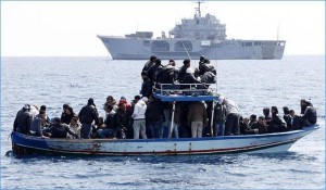 خفر السواحل الايطالية ينقذ 246 لاجئاً قادمين من سواحل ليبيا