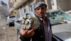 منظمة العفو الدولية تتهم التحالف العربي بإلقاء قنابل عنقودية على صنعاء