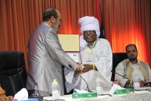 هيئة الأساتذة السودانيين بجامعة الزاوية تحتفل بالذكرى الستين لاستقلال جمهورية السودان بصبراتة 896