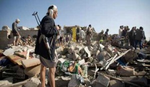 مصرع 40 شخصا في ضربات جوية للتحالف العربي شمال شرقي صنعاء‭ ‬باليمن