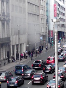 انفجار في مترو أنفاق بروكسل قرب مقر الاتحاد الأوروبي