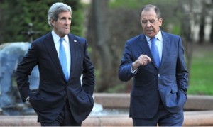 لافروف وكيري يشددان على ضرورة تفعيل التعاون لتعزيز الهدنة بسوريا
