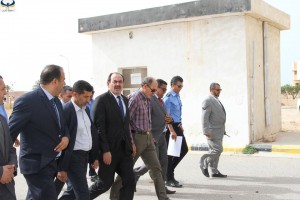 افتتاح المعبر الحدودي رأس اجدير بين ليبيا تونس