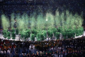 افتتاح دورة الألعاب الأولمبية في ريو دي جانيرو البرازيلية