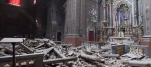 بالفيديو زلزال مدمر يضرب وسط إيطاليا